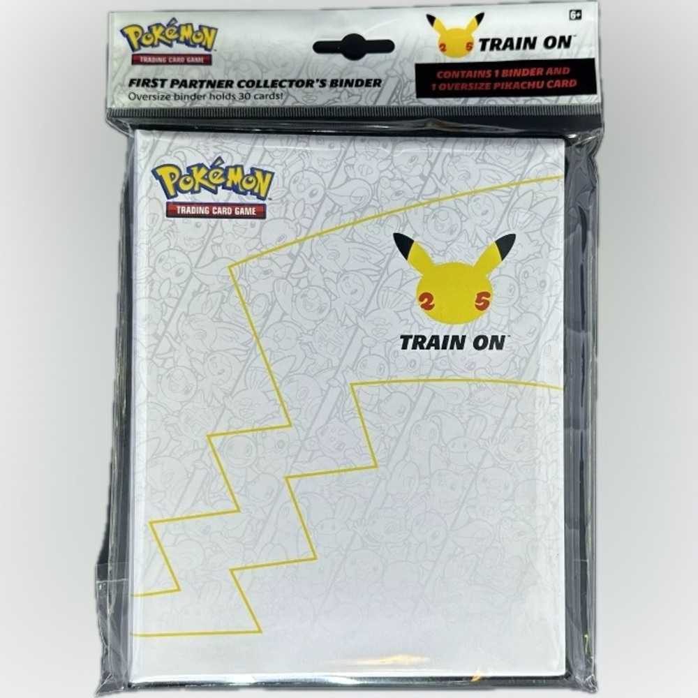 Pokemon Collector’s Binder with Oversize Pikachu Card - 25th Anniversary Edition - Picture 2 of 2